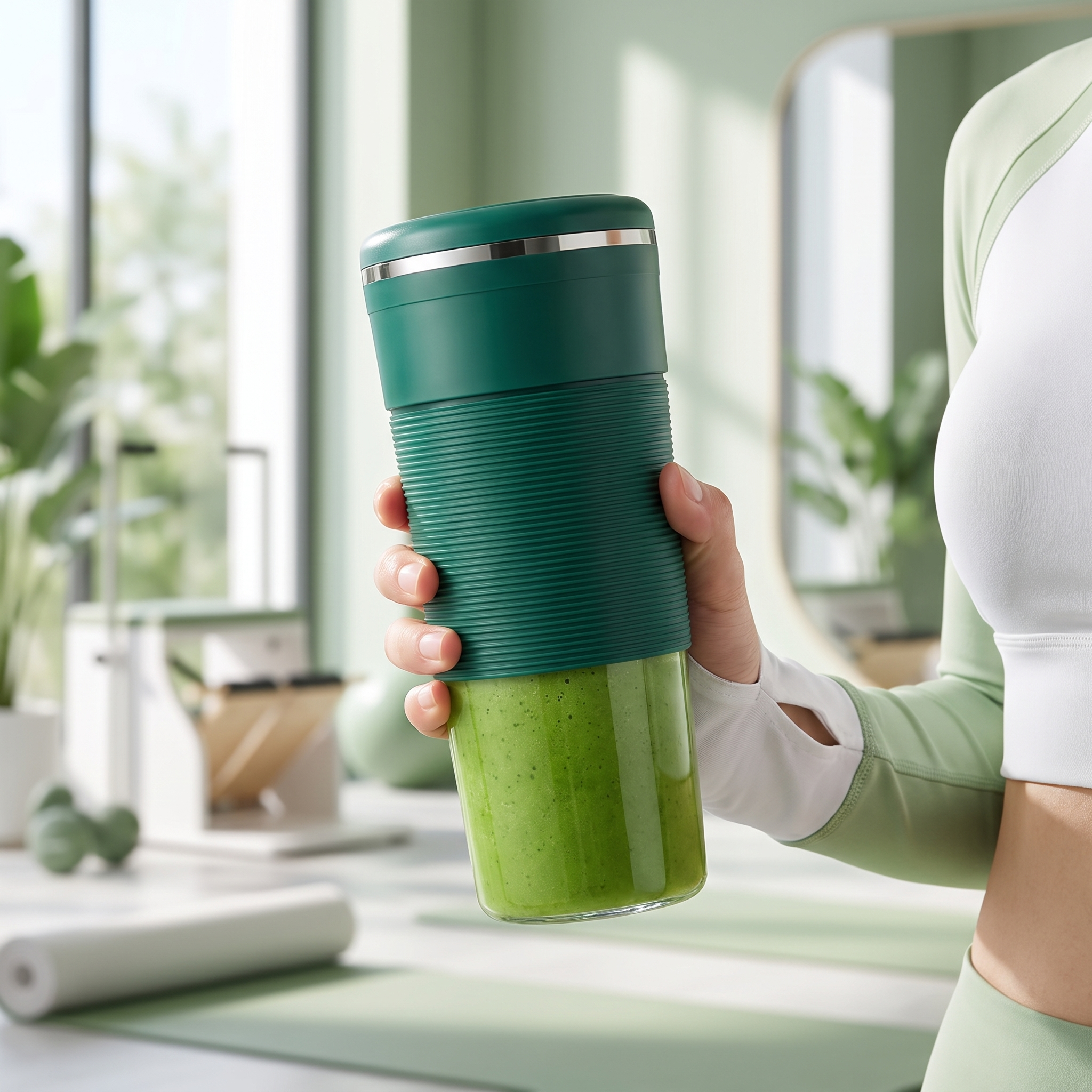 Portable Smoothie & Protein Shake Blender – Rechargeable & On-the-Go
