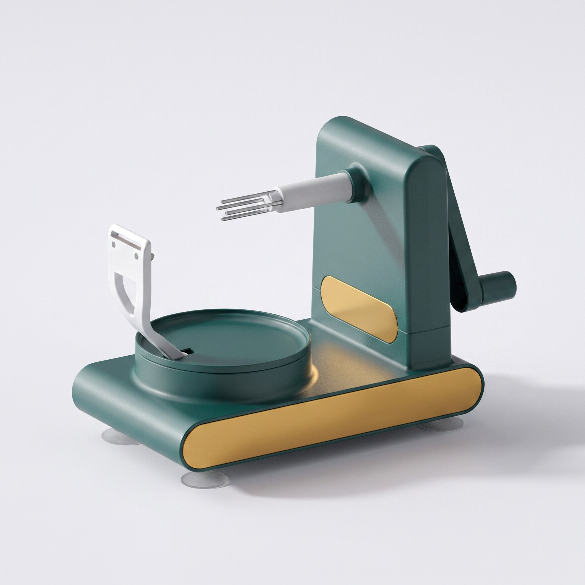 Multifunctional Fruit & Vegetable Peeler – Spiral Cutter & Corer